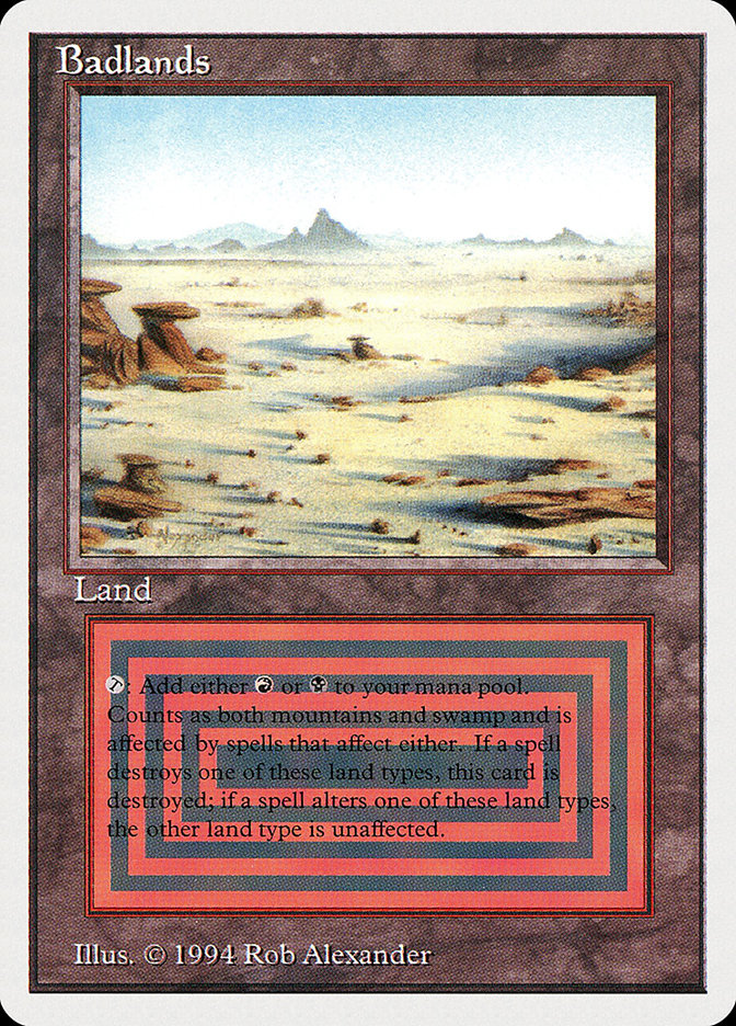 Carte magic Badlands édition Summer Magic / Edgar en Anglais